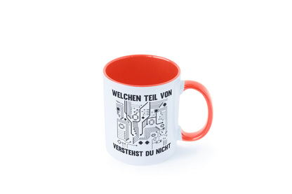 Welchen teil von verstehst du nicht | technik Humor Geschenkidee Tasse