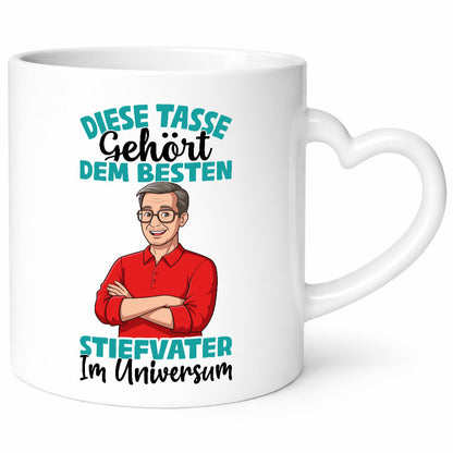 Im Universum: Stiefvater | Stiefsohn Bester lustiger Spruch Geschenk Familie