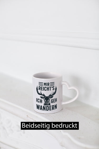 Mir Reichts ich geh Wandern | Berge Wälder Natur lustiger Spruch Geschenk Humor
