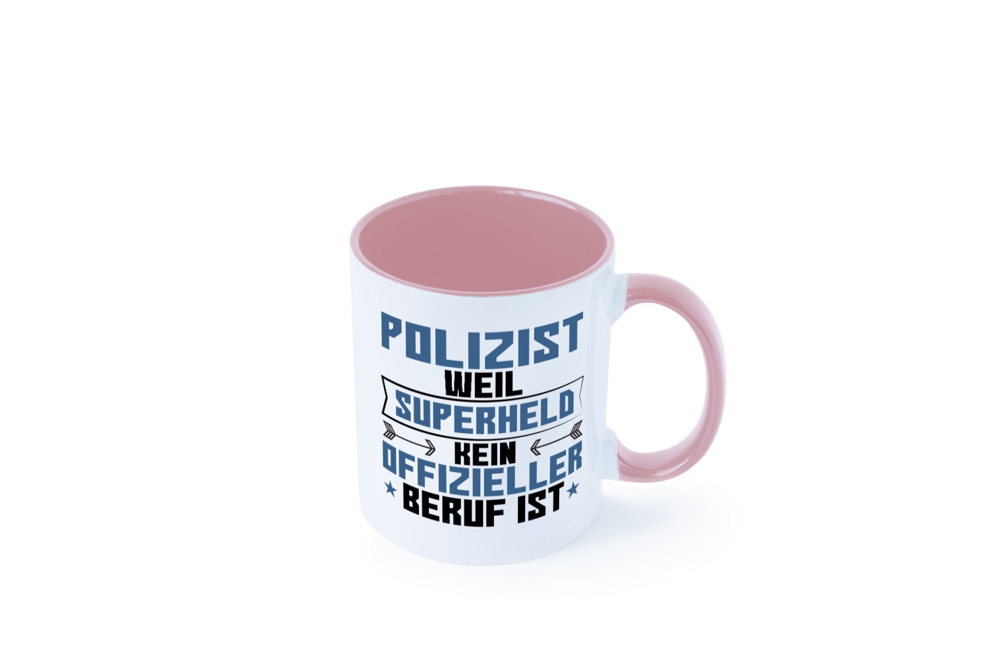 Superheld Polizist | Polizei lustiger Spruch Geschenk Humor Geschenkidee Tasse