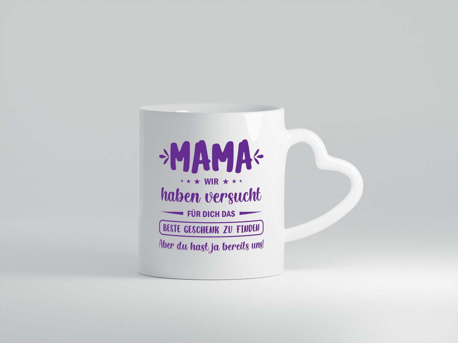 Perfekte geschenk | du hast ja bereits uns Muttertag lustiger Spruch Familie