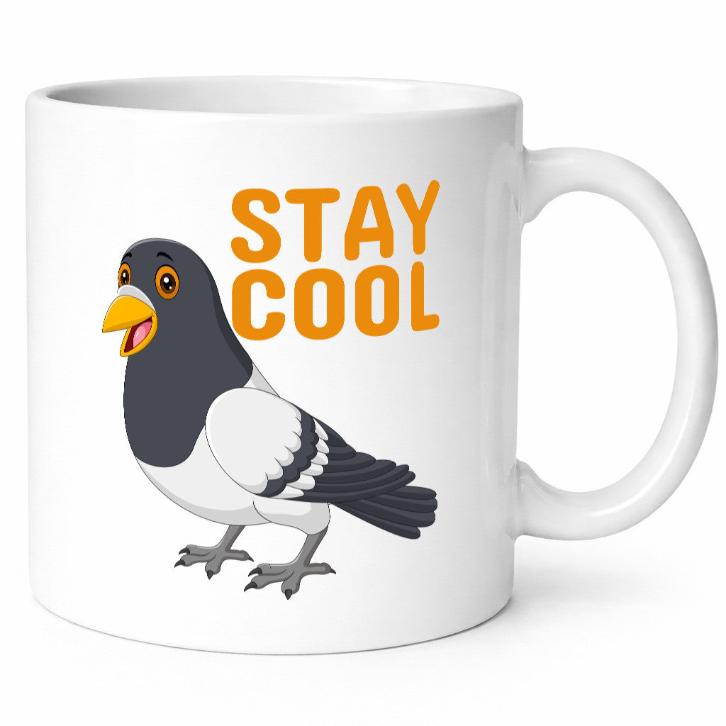 Stay Cool | coole Taube Motiv Tasse Jugendliche Humor Geschenkidee