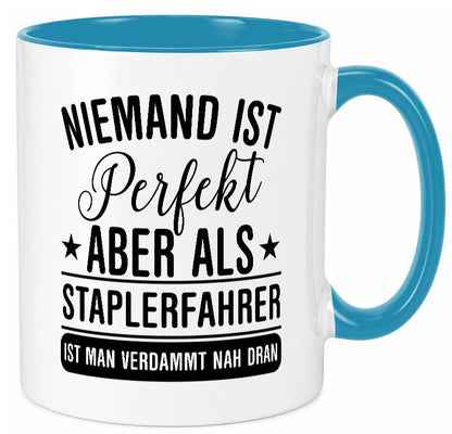 Verdammt nah dran: Staplerfahrer | Gabelstapler Fahrer lustig Humor
