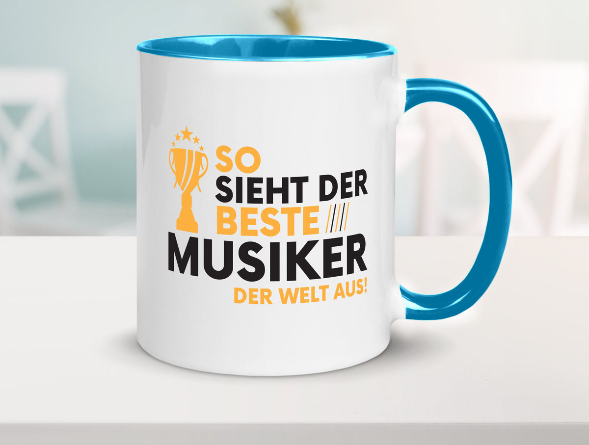 Der Weltbeste Musiker | Musik Musikant lustig Humor Geschenkidee Geschenk Tasse