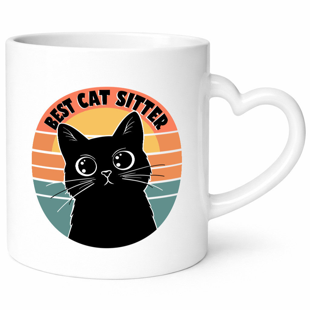 Bets Cat Sitter | Schwarze Katze Katzenliebhaber Geschenk Tierliebhaber Humor