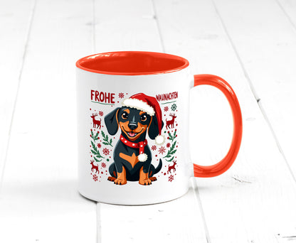 Frohe Waunachten | Ugly Christmas Weihnachtshund v2 Humor Tierliebhaber