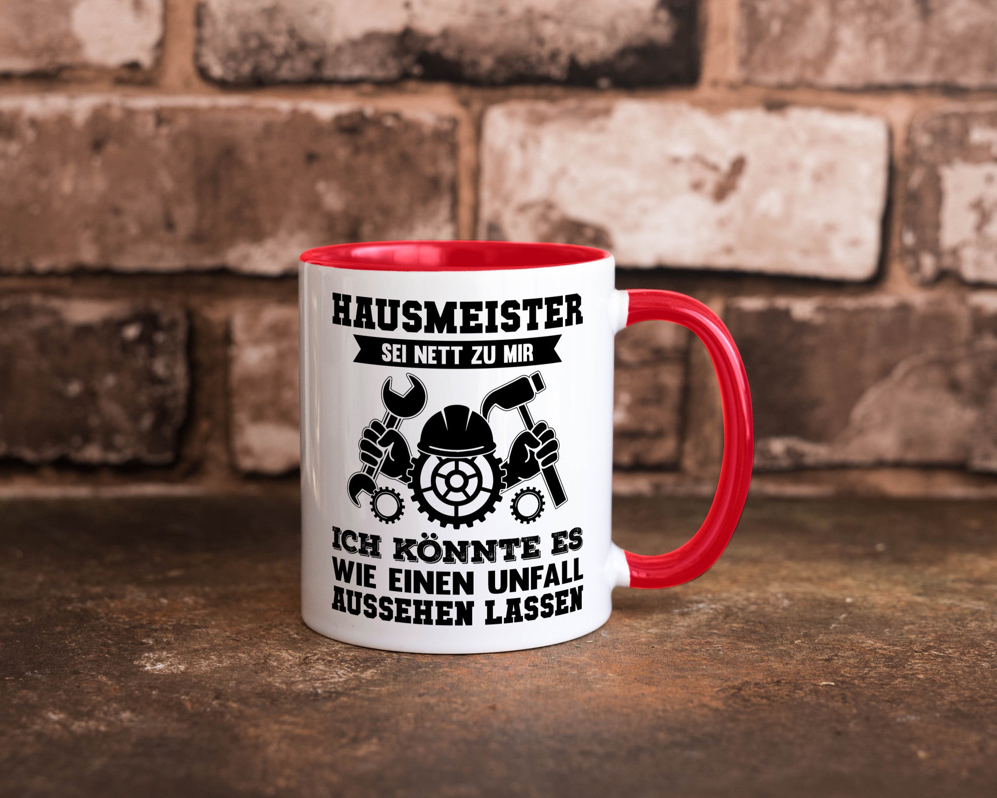 Hausmeister | Es könnte wie ein Unfall aussehen lustig Humor Geschenkidee