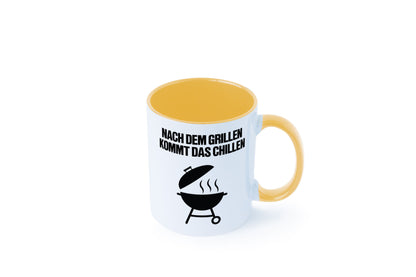 Nach dem Grillen kommt das Chillen | Grillmeister Party Geschenk Humor