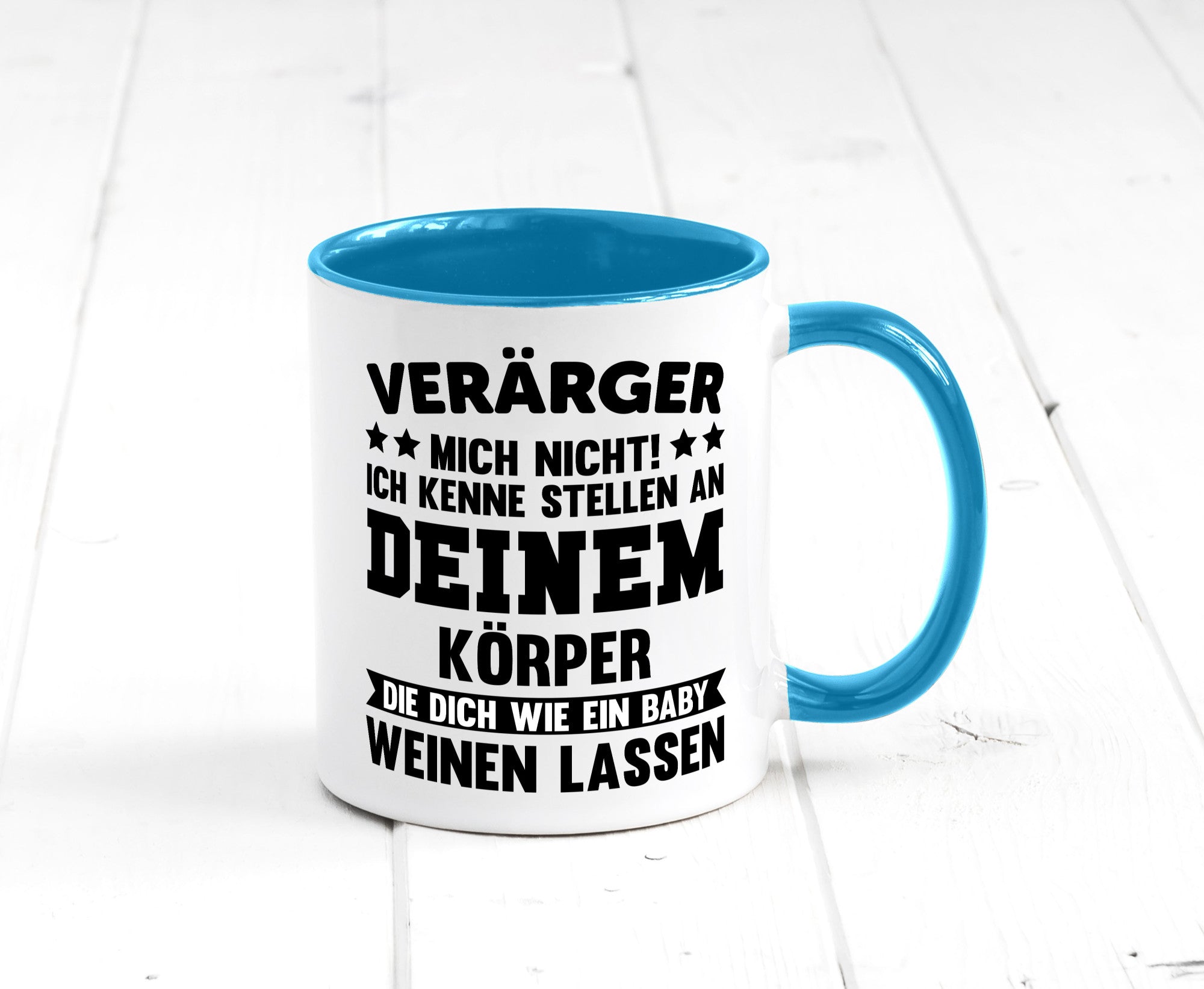 Ärger mich nicht ich kenne stellen da tut es weh. | Rache Geschenk Humor