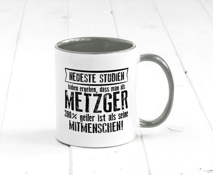 Neuste Studien: Metzger | Fleischer Metzgerei lustig Humor Geschenkidee