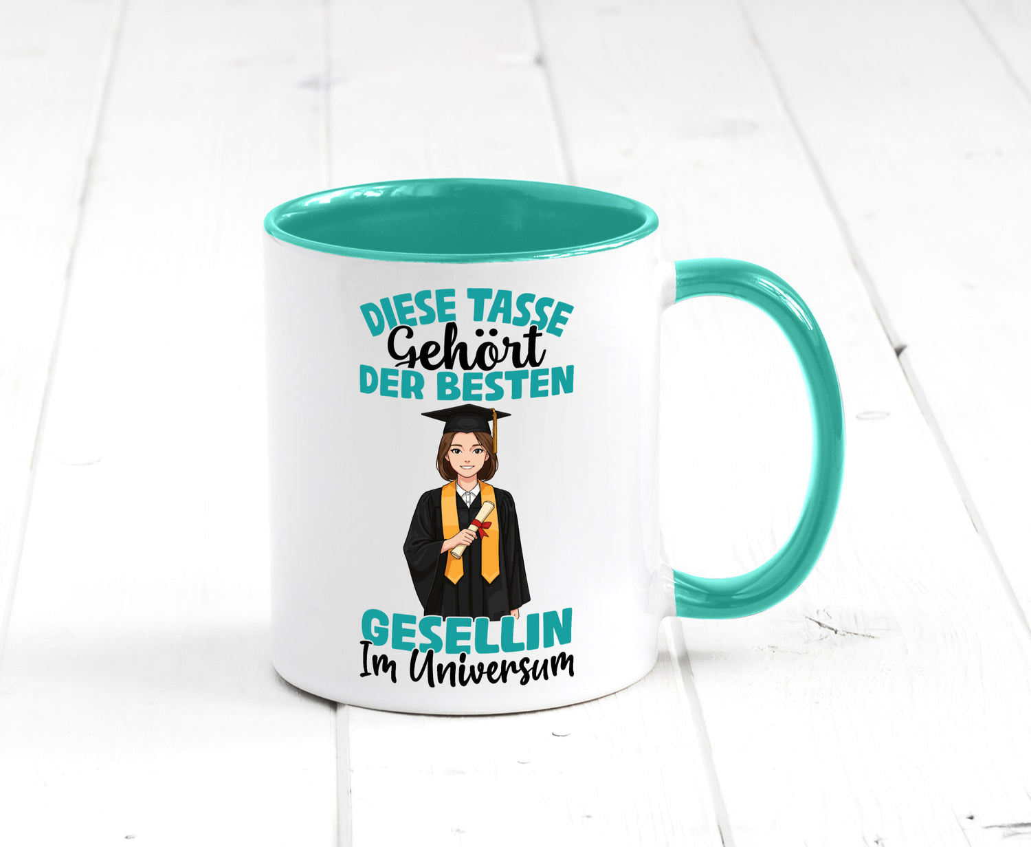 Im Universum: Gesellin | Handwerkerinnen lustiger Spruch Geschenk Humor