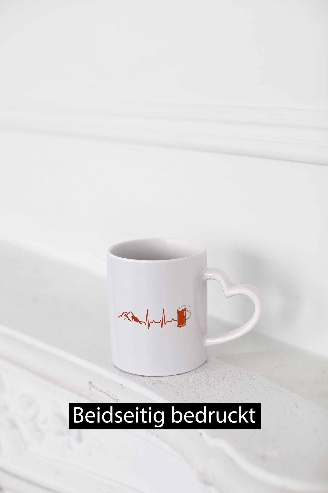 Berge und Bier | Wandern Wanderer Biertrinken Geschenkidee Humor Tasse