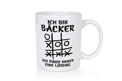 Ich bin Bäcker finde immer eine Lösung | Meister lustig Humor Geschenkidee