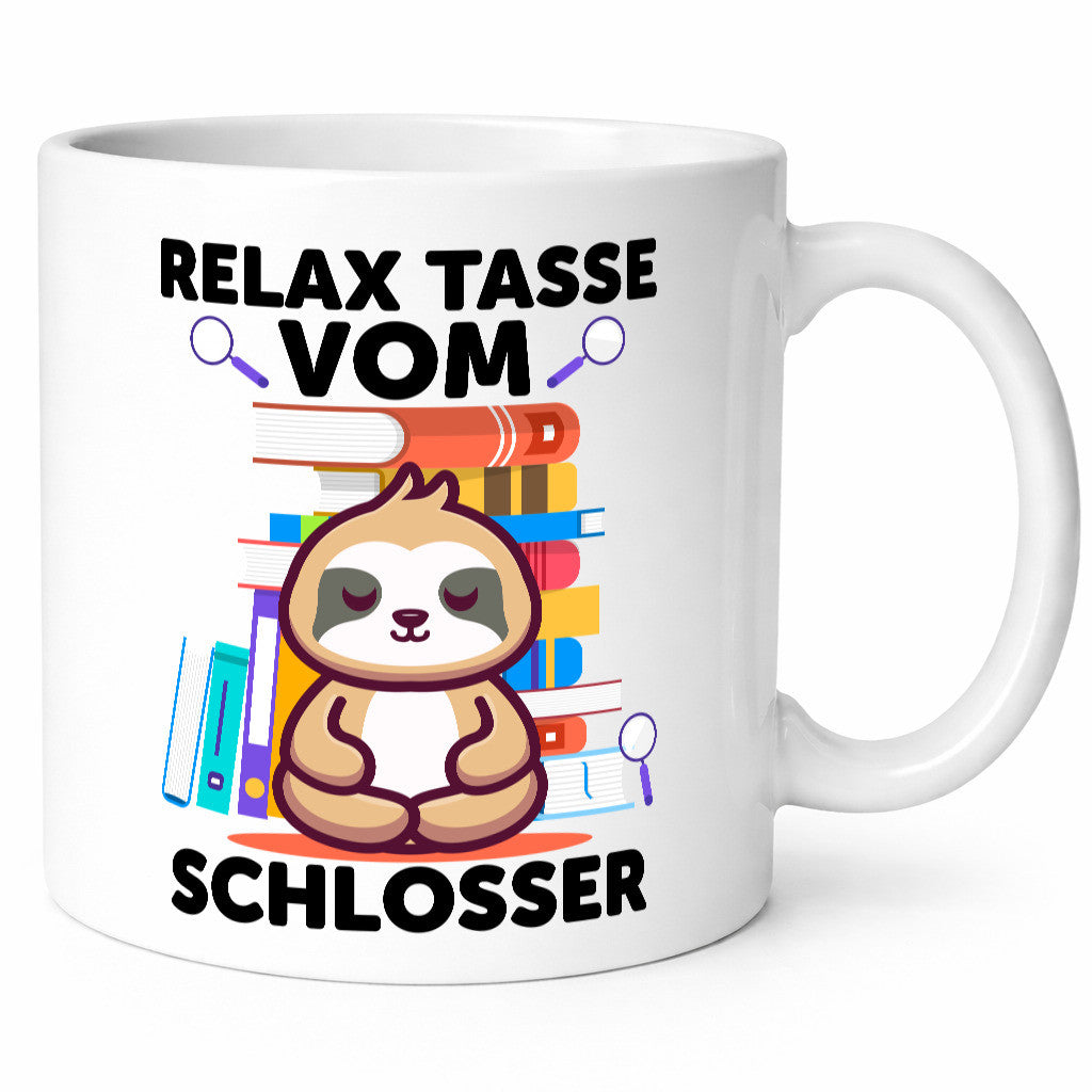 Relax Tasse: Schlosser | Beruf Schlosserei Geschenkidee Arbeit Kollegen Büro