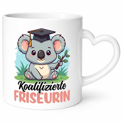 Koalifizierte Friseurin | Friseuse Frisörin lustig Humor Geschenkidee Geschenk
