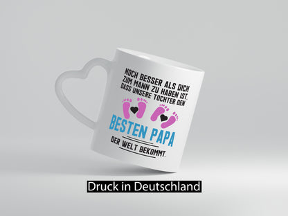 Bester Papa | Vaterschaft Tasse Schwangerschaft lustig Familie Geschenkidee