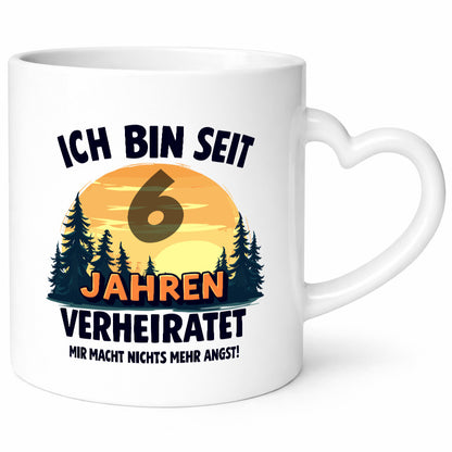 Ich bin Verheiratet | 6. Hochzeitstag Ehepaar lustiger Spruch Geschenk Humor