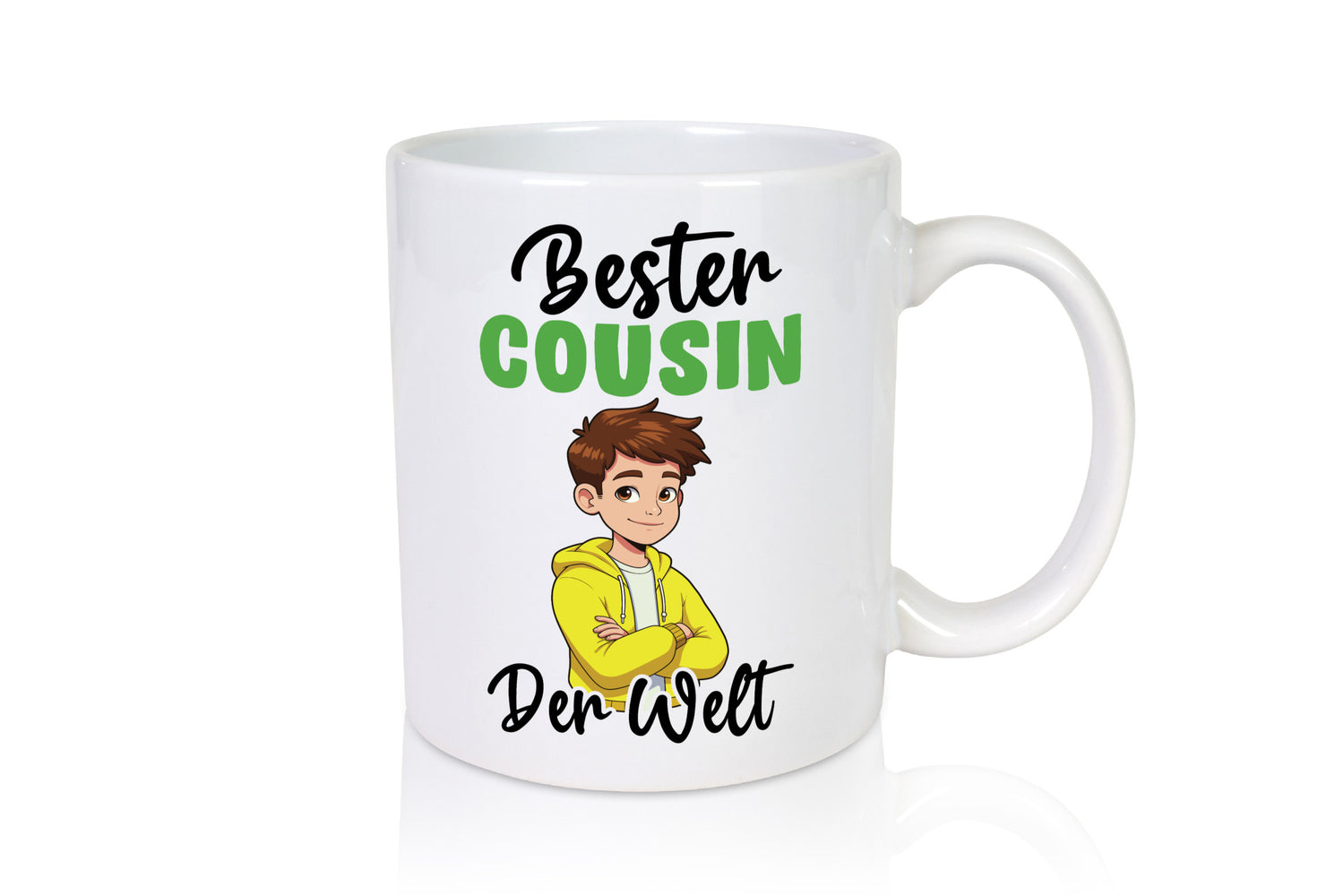 Bester Cousin | Familie Verwandschaft Geschenkidee Humor Tasse