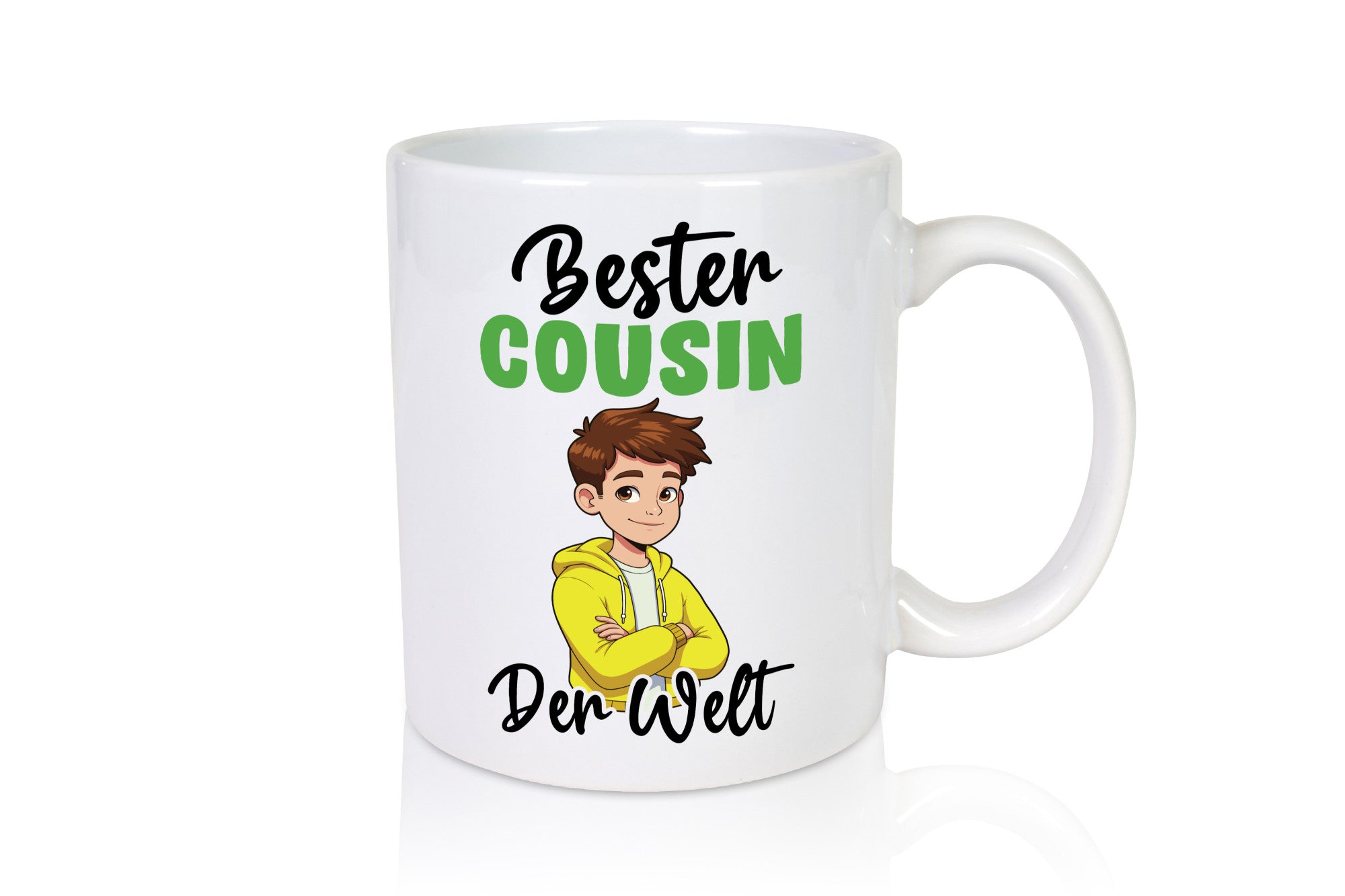 Bester Cousin | Familie Verwandschaft Geschenkidee Humor Tasse