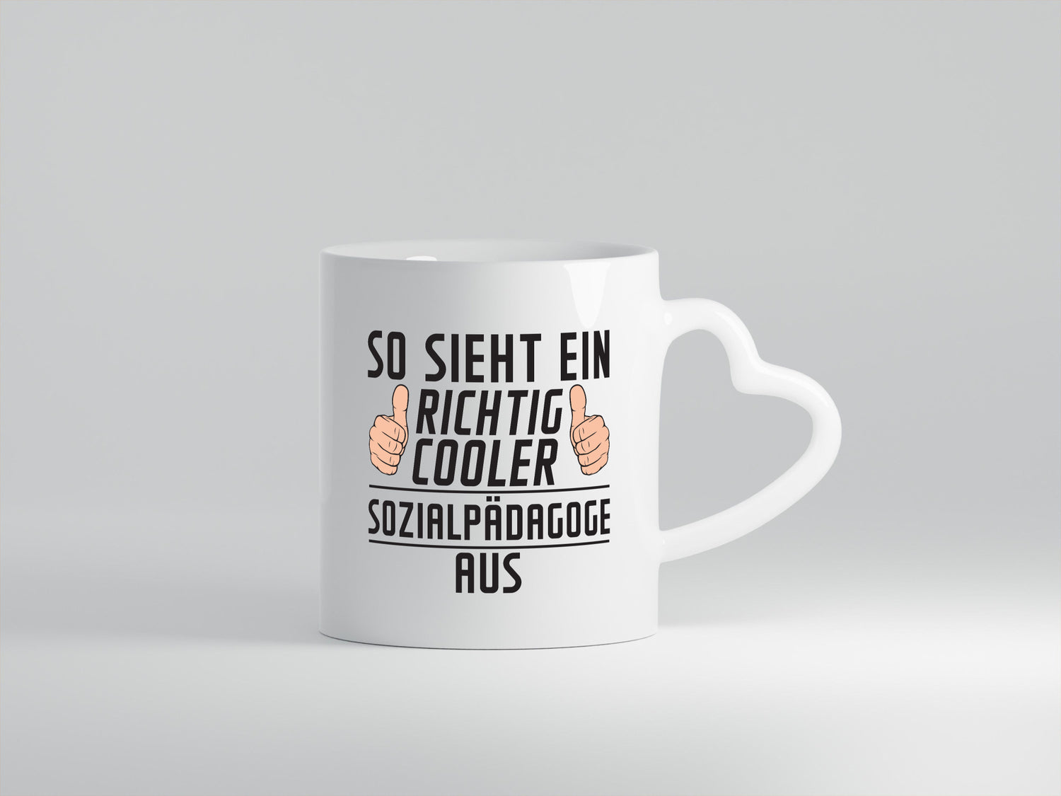 Richtig Cooler Sozialpädagoge | Pädagoge Humor Geschenkidee Tasse