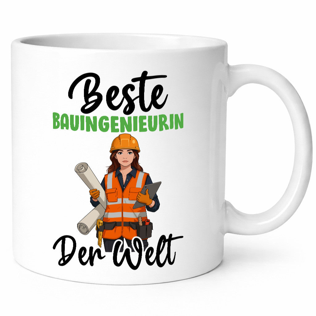 Beste Bauingenieurin | Ingenieurin v2 lustiger Spruch Geschenk Humor