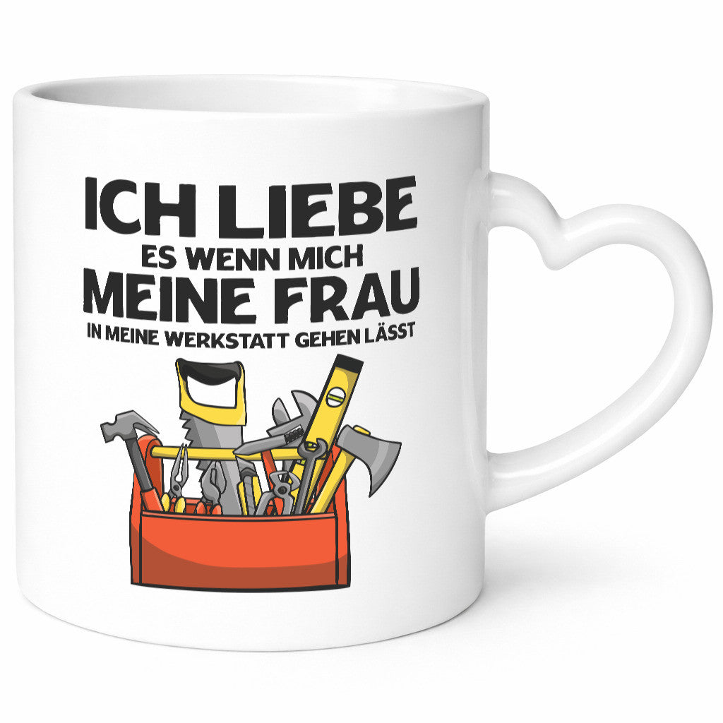 Ich liebe meine Frau | Werkstatt Werkzeug Handwerker v2 Geschenk Humor