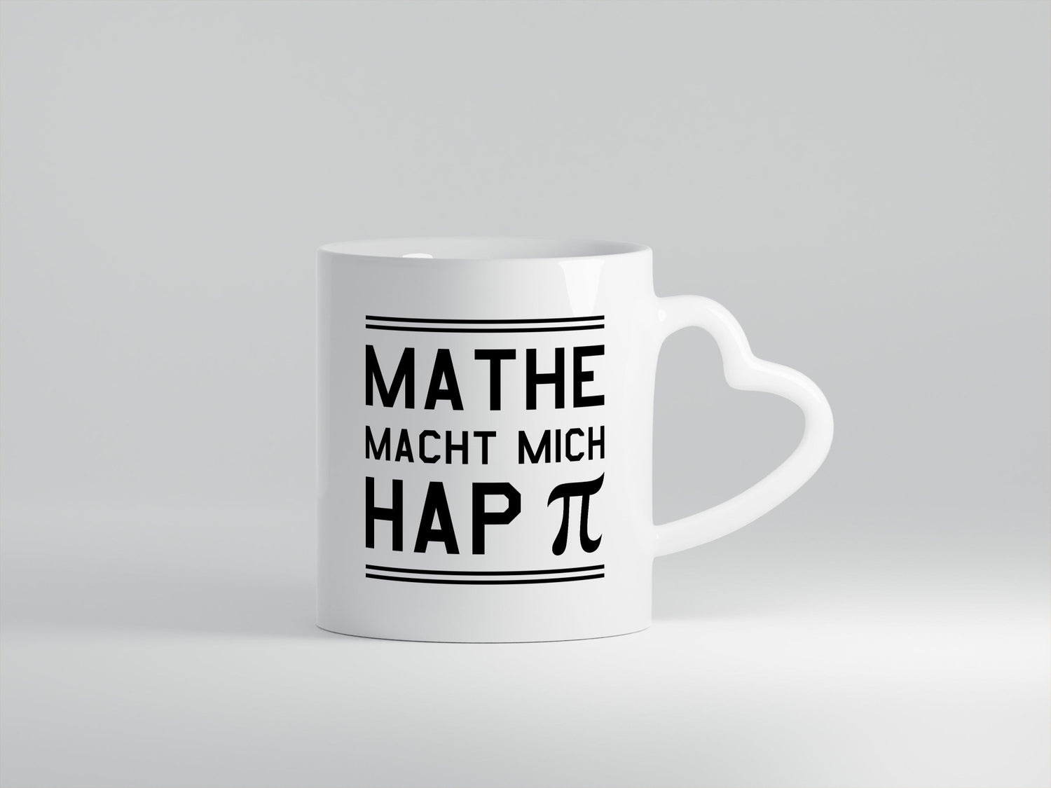 Mathe macht happy | Pi- Zeichen lustig Humor Geschenkidee Geschenk Tasse