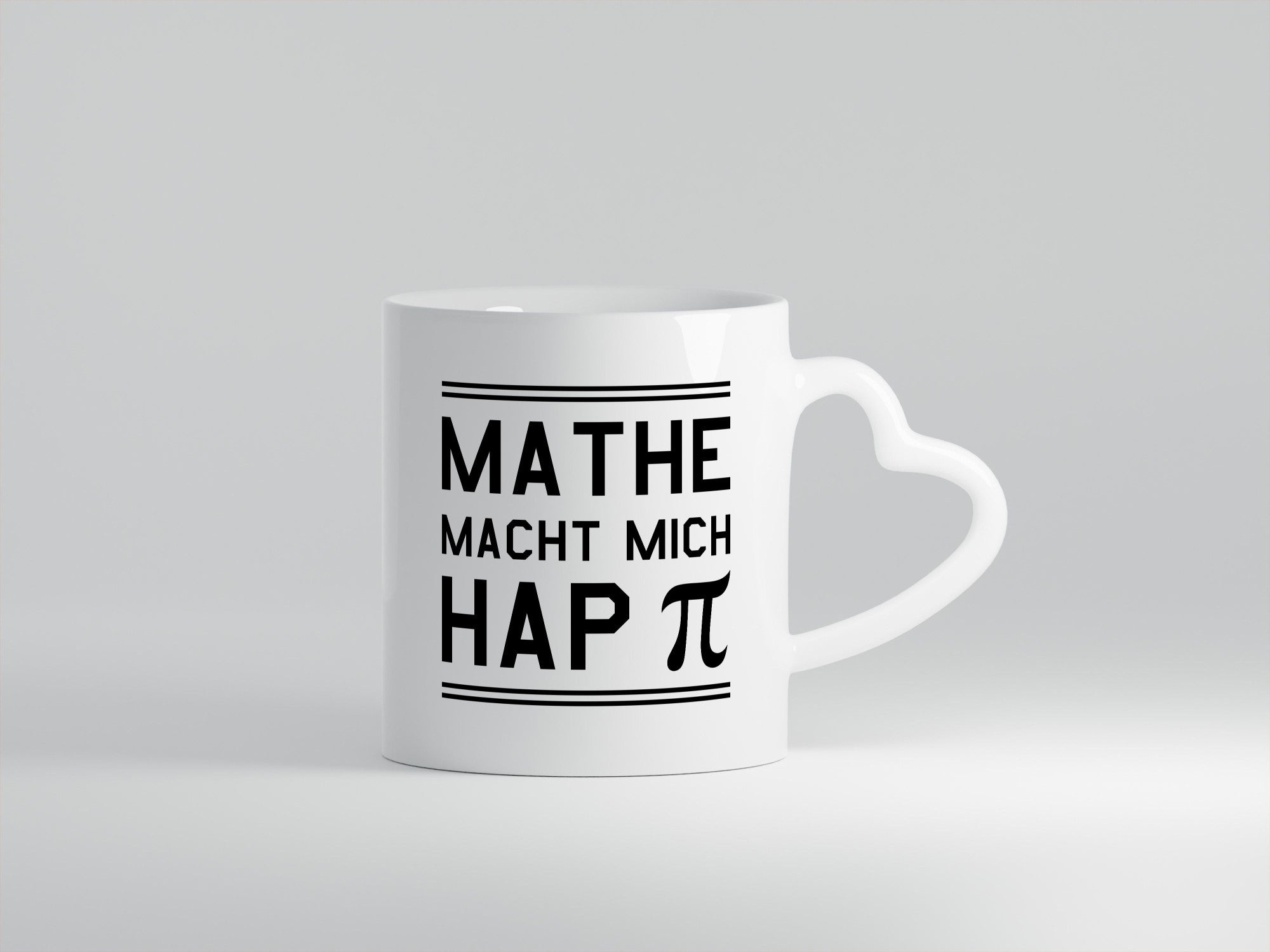 Mathe macht happy | Pi- Zeichen lustig Humor Geschenkidee Geschenk Tasse