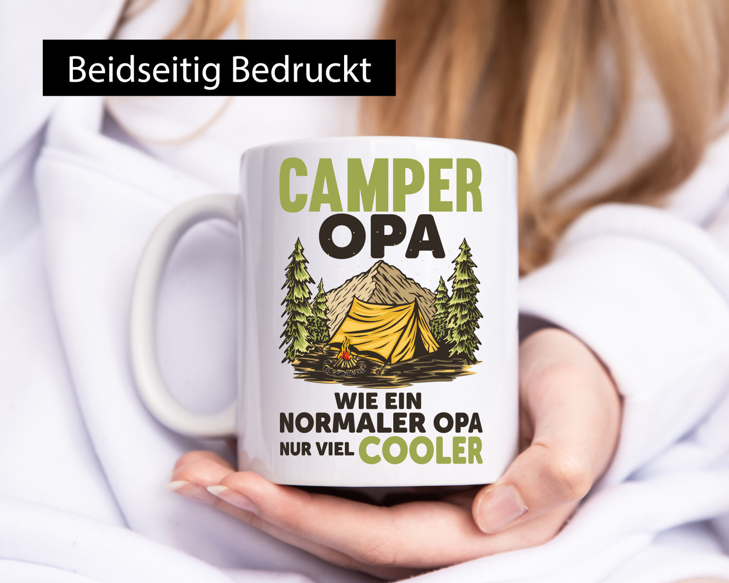 Camper Opa nur viel Cooler | Camping Reisen Geschenk Familie Geschenkidee