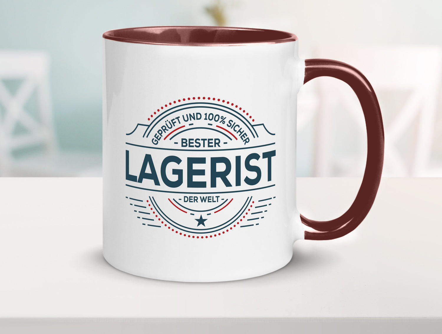 Geprüft und sicher: Lagerist | Lageristen Lager Arbeiter lustiger Spruch