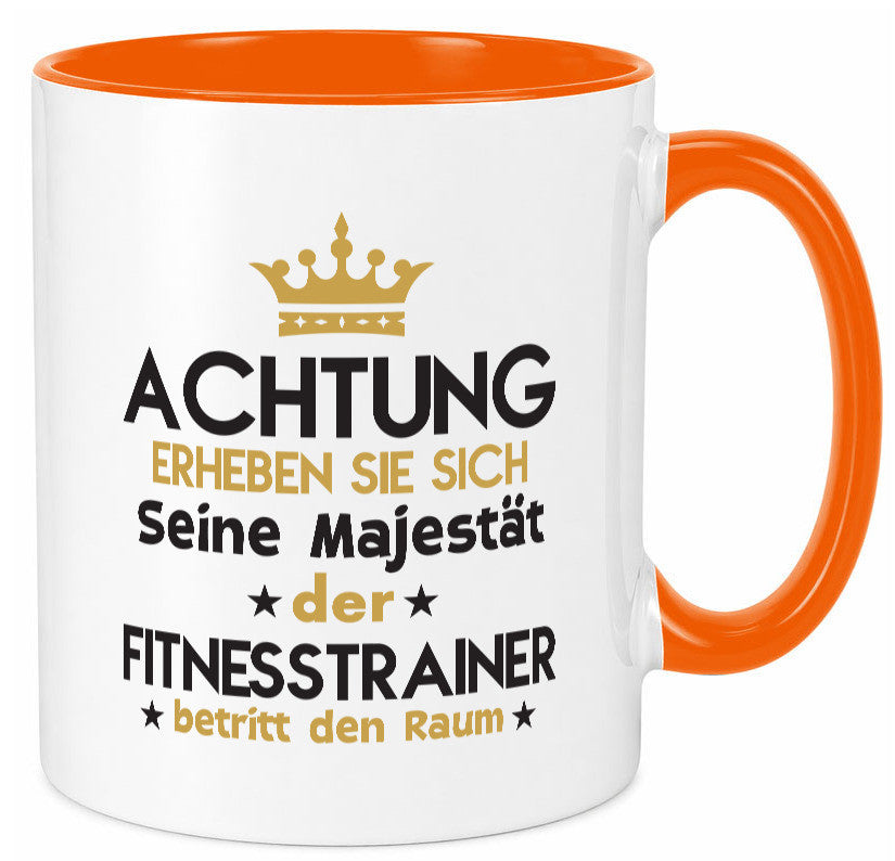 Seine Majestät Fitnesstrainer | Personal Trainer Sport lustiger Spruch Geschenk