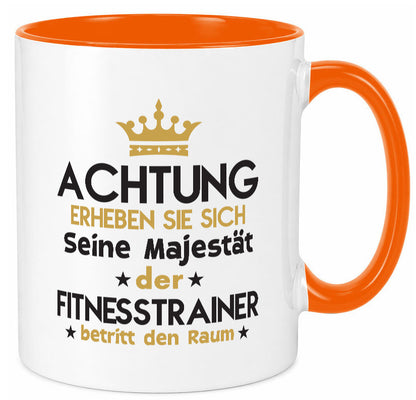 Seine Majestät Fitnesstrainer | Personal Trainer Sport lustiger Spruch Geschenk