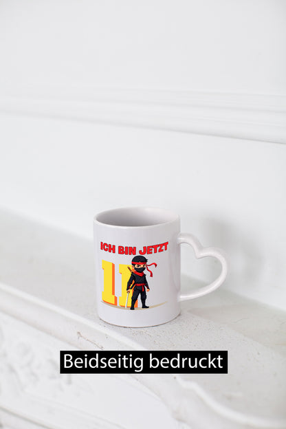 11. Geburtstag | 11 Jahre Ninja Kinder Geschenk Geschenkidee lustiger Spruch