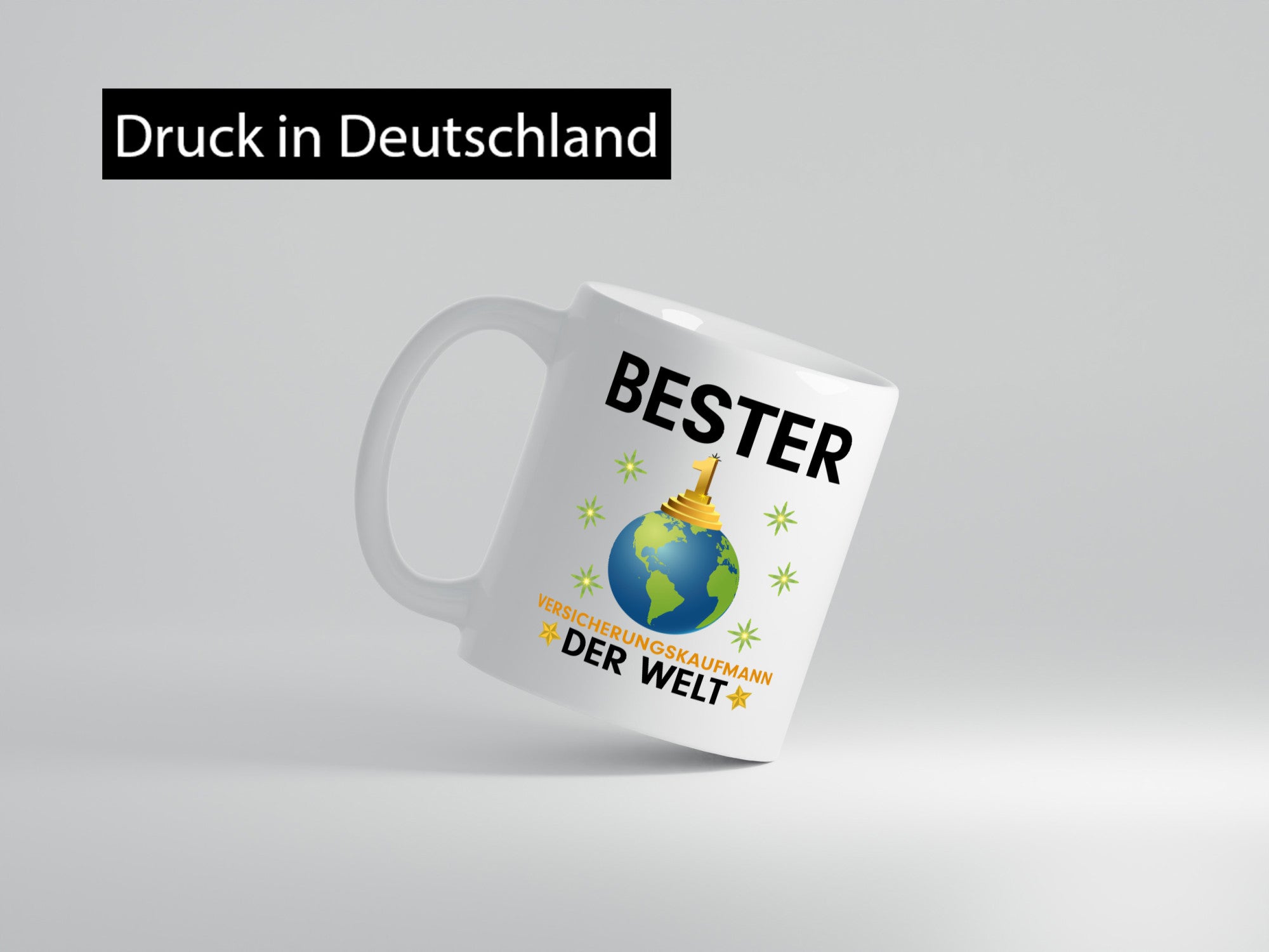 Welt Bester Versicherungskaufmann | Kaufmann Humor Geschenkidee Tasse