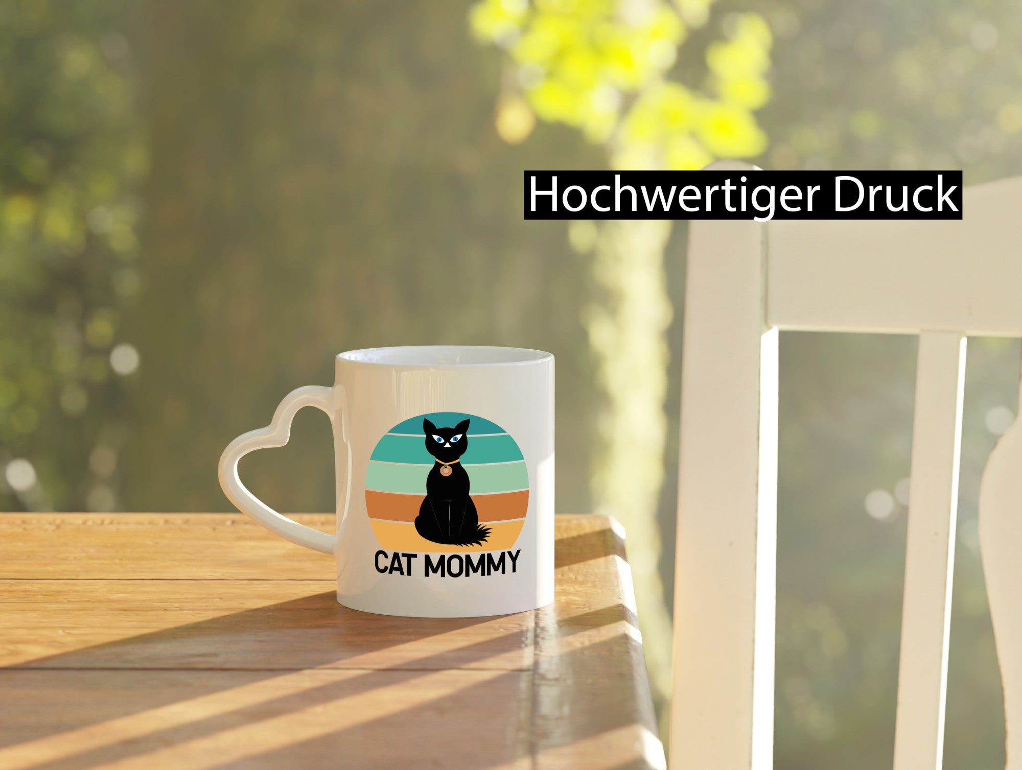 Cat Mommy | Katzenmama niedliche Katze Tierliebhaber Humor Familie Geschenkidee