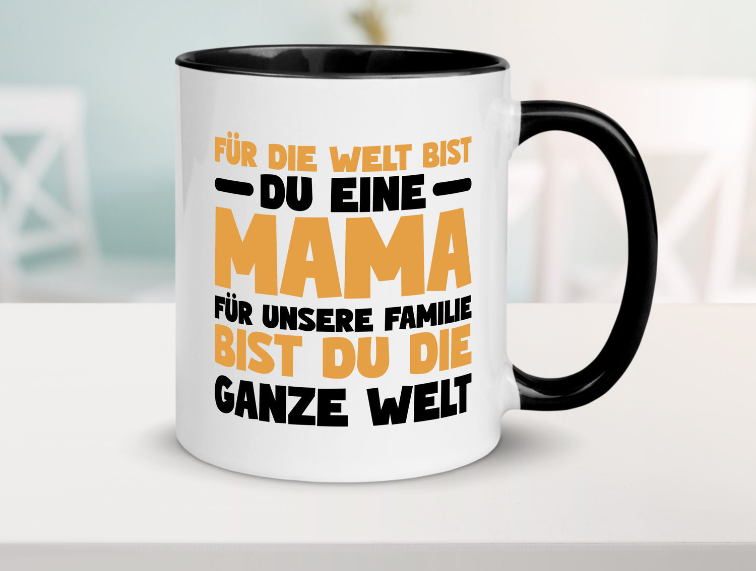 Beste mama der Welt vl8 lustig Familie Geschenkidee Geschenk Tasse