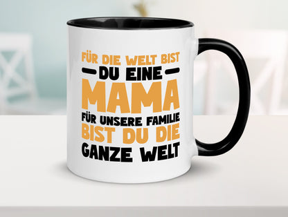Beste mama der Welt vl8 lustig Familie Geschenkidee Geschenk Tasse