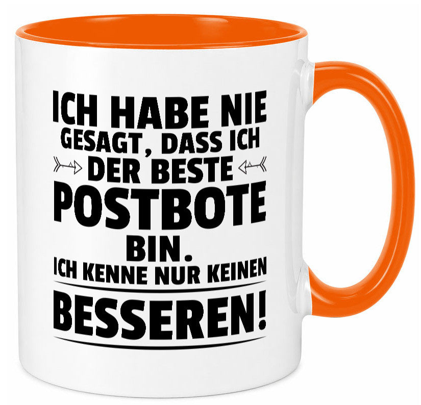 Der Beste Postbote | Beruf Post Briefträger lustig Arbeit Kollegen Büro Tasse