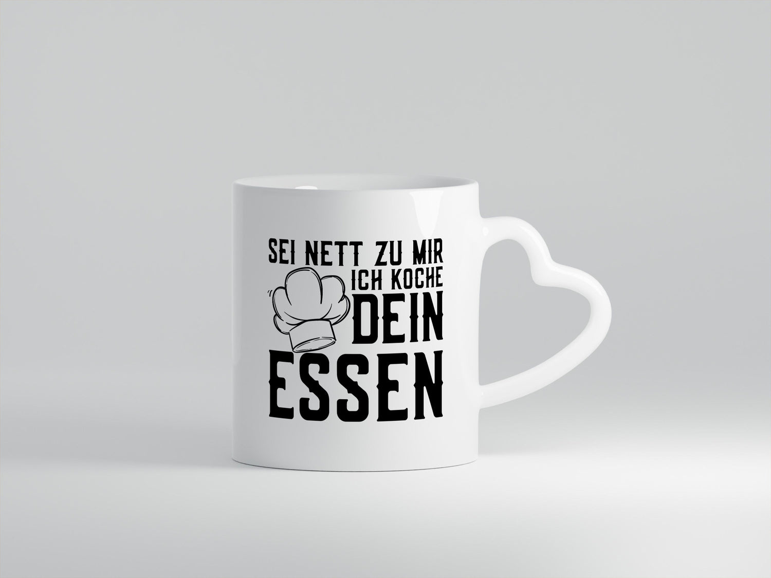Sei nett zu mir | Koch Haubenkoch Küche Küchenchef lustiger Spruch Geschenk