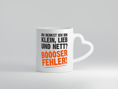 Böööser Fehler | Spruch Tasse kleine Frau Freundin Humor Geschenkidee