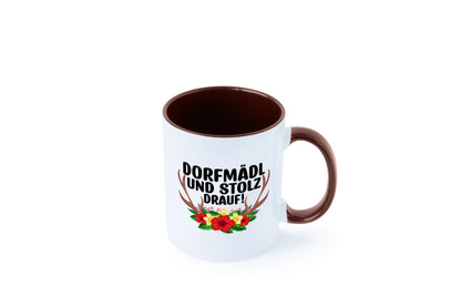 Dorfmädel und stolz drauf | Dorfkind Dorf v2 Geschenkidee Humor Tasse