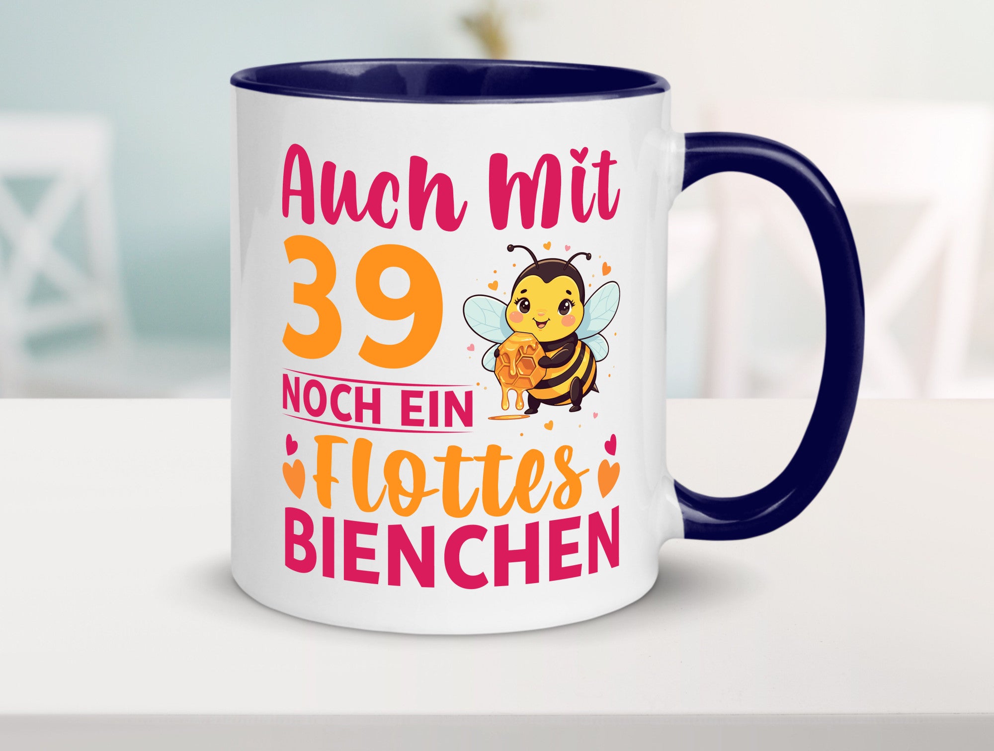 39. Geburtstag | Flottes Bienchen 39 Jahre lustiger Spruch Geschenk