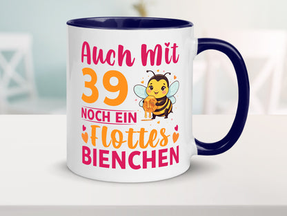 39. Geburtstag | Flottes Bienchen 39 Jahre lustiger Spruch Geschenk