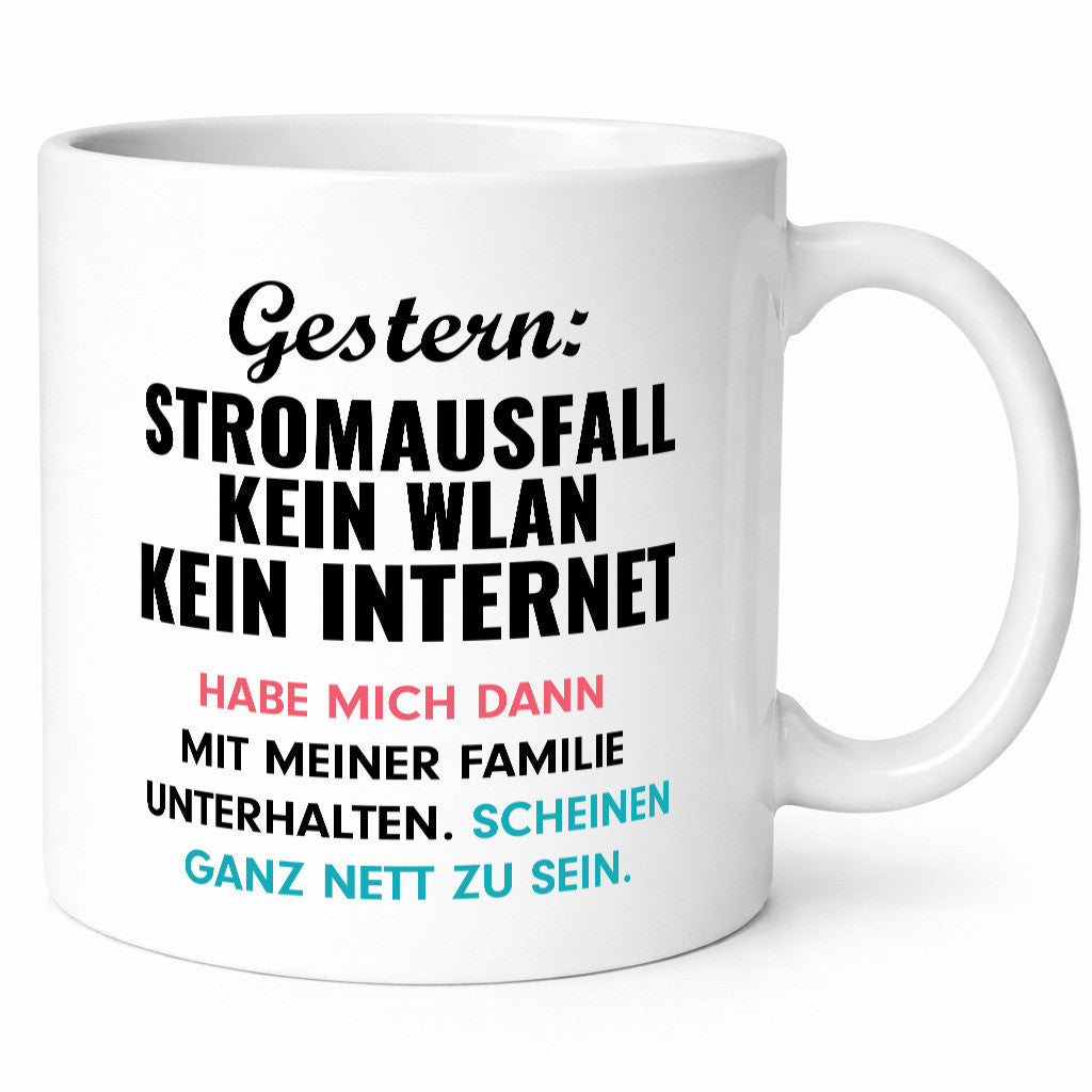 Stromausfall | Nette Familie Kein Internet Geschenk Geschenkidee lustiger