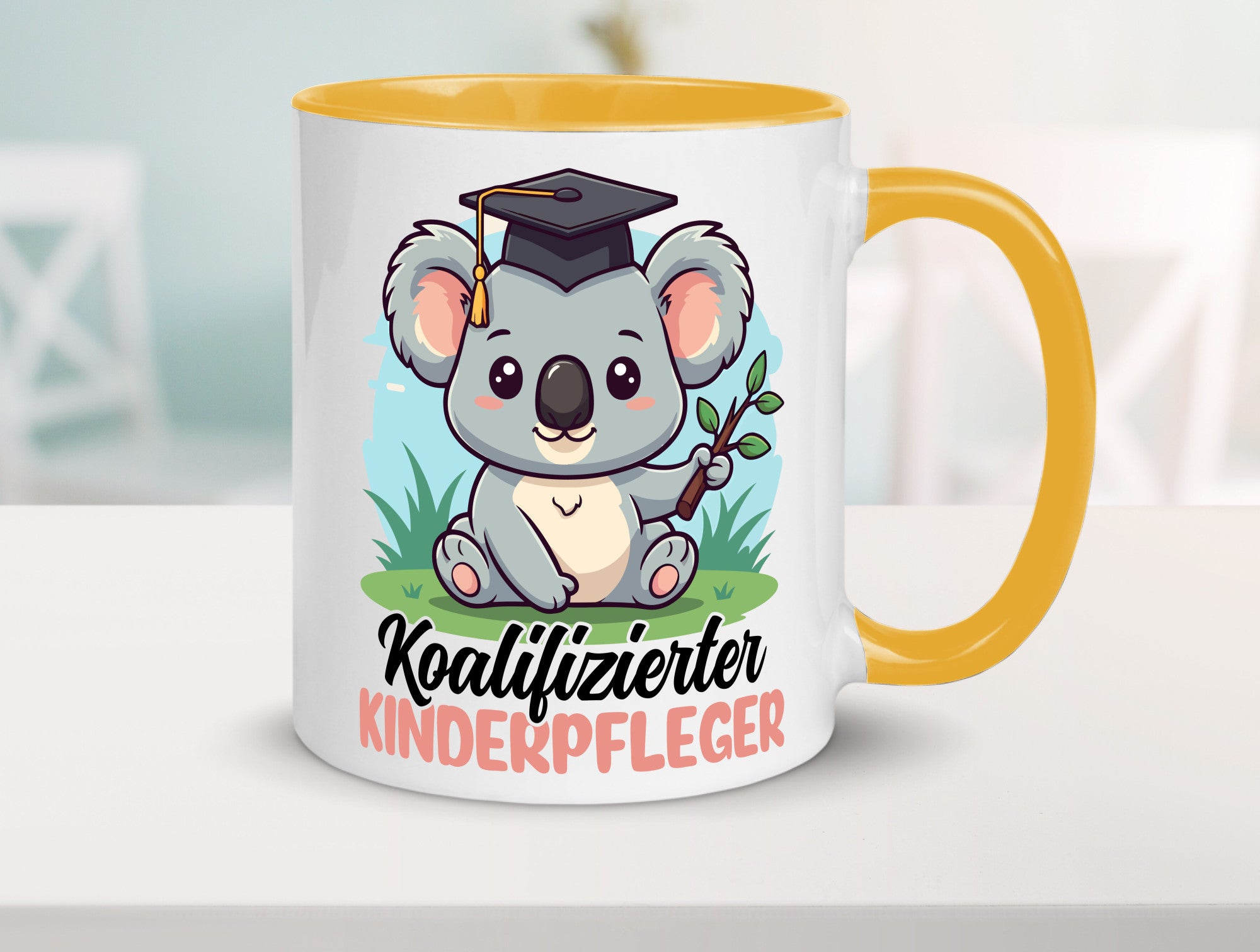 Koalifizierter Kinderpfleger | Pfleger Kinder Geschenkidee Humor Tasse