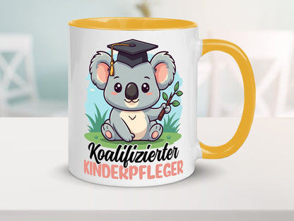 Koalifizierter Kinderpfleger | Pfleger Kinder Geschenkidee Humor Tasse