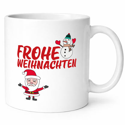 Frohe Weihnachten | Winter Tasse Kakao Glühwein Geschenkidee Humor