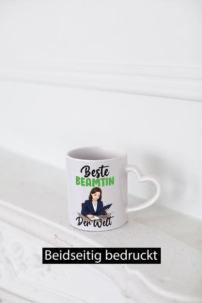 Beste Beamtin | Verbeamtung Dienst lustiger Spruch Geschenk Humor Geschenkidee