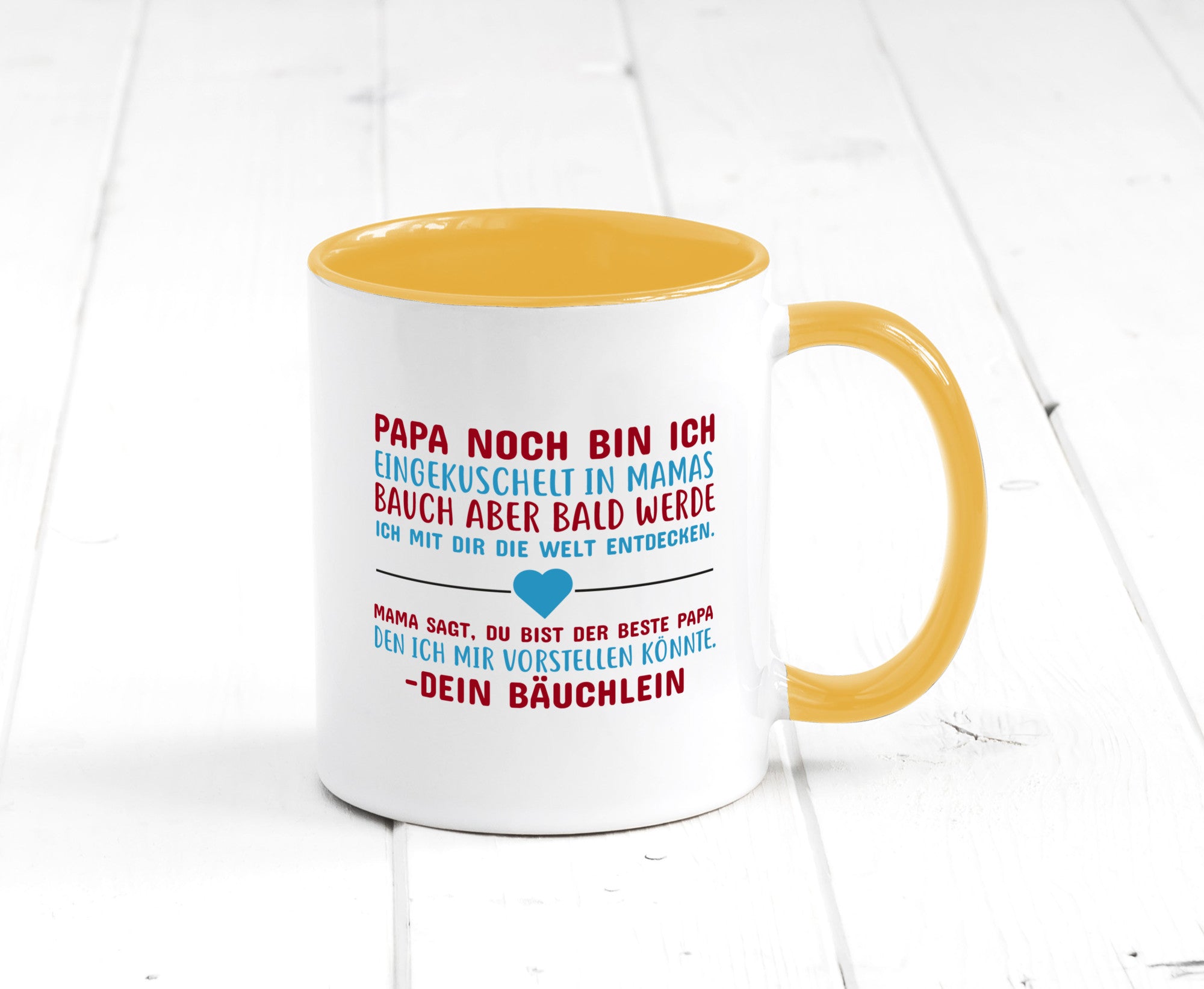 Schwangerschaft | Vaterschaft Tasse Papa Spruch Geschenk Familie Geschenkidee