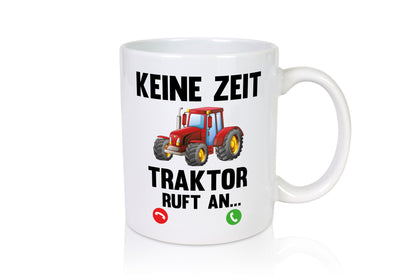 Traktor ruft an | Bauernhof Herren Bauer Spruch Geschenkidee Humor Tasse
